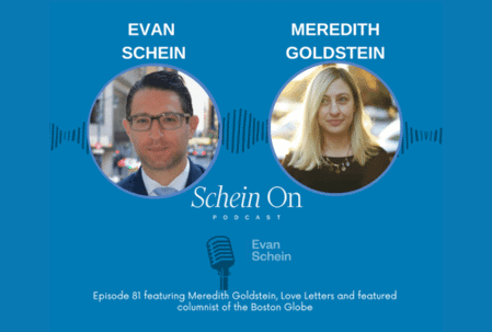 Evan Schein and Meredith Goldstein