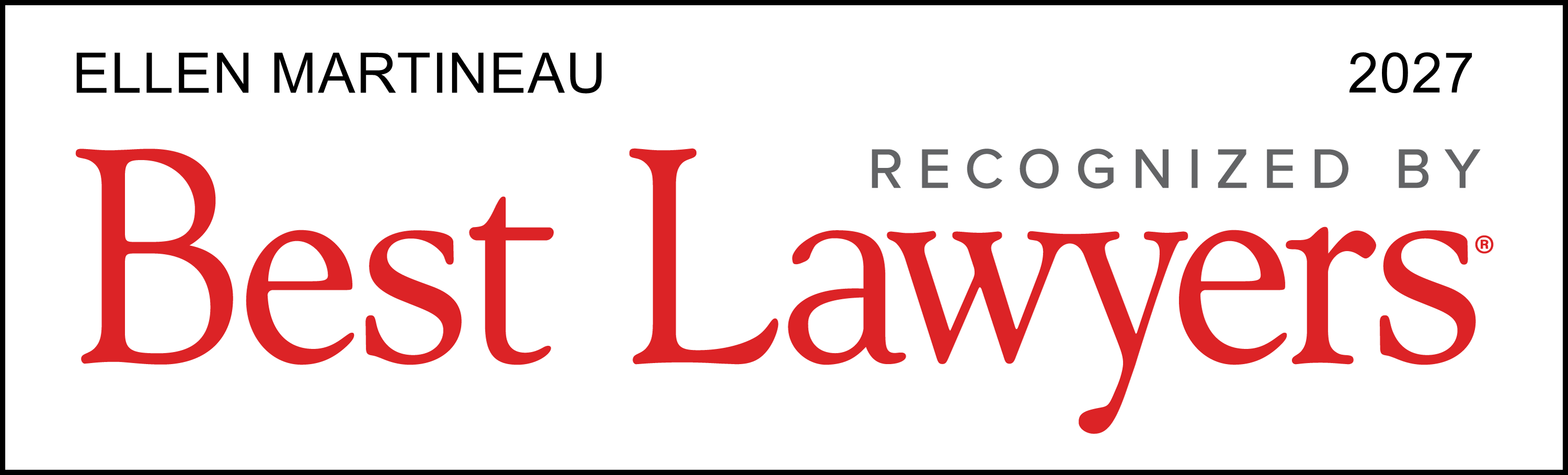 Ellen Martineau Best Lawyers 2027
