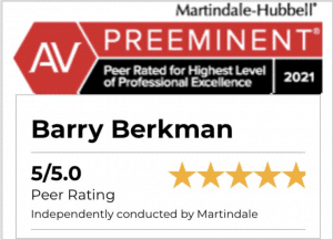AV Preeminent 2021 - Barry